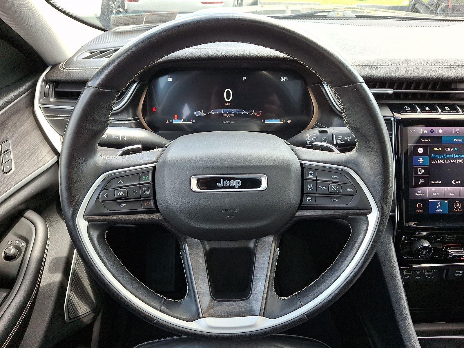 Used 2021 Baltic Gray Metallic Clearcoat Jeep Limited image 13