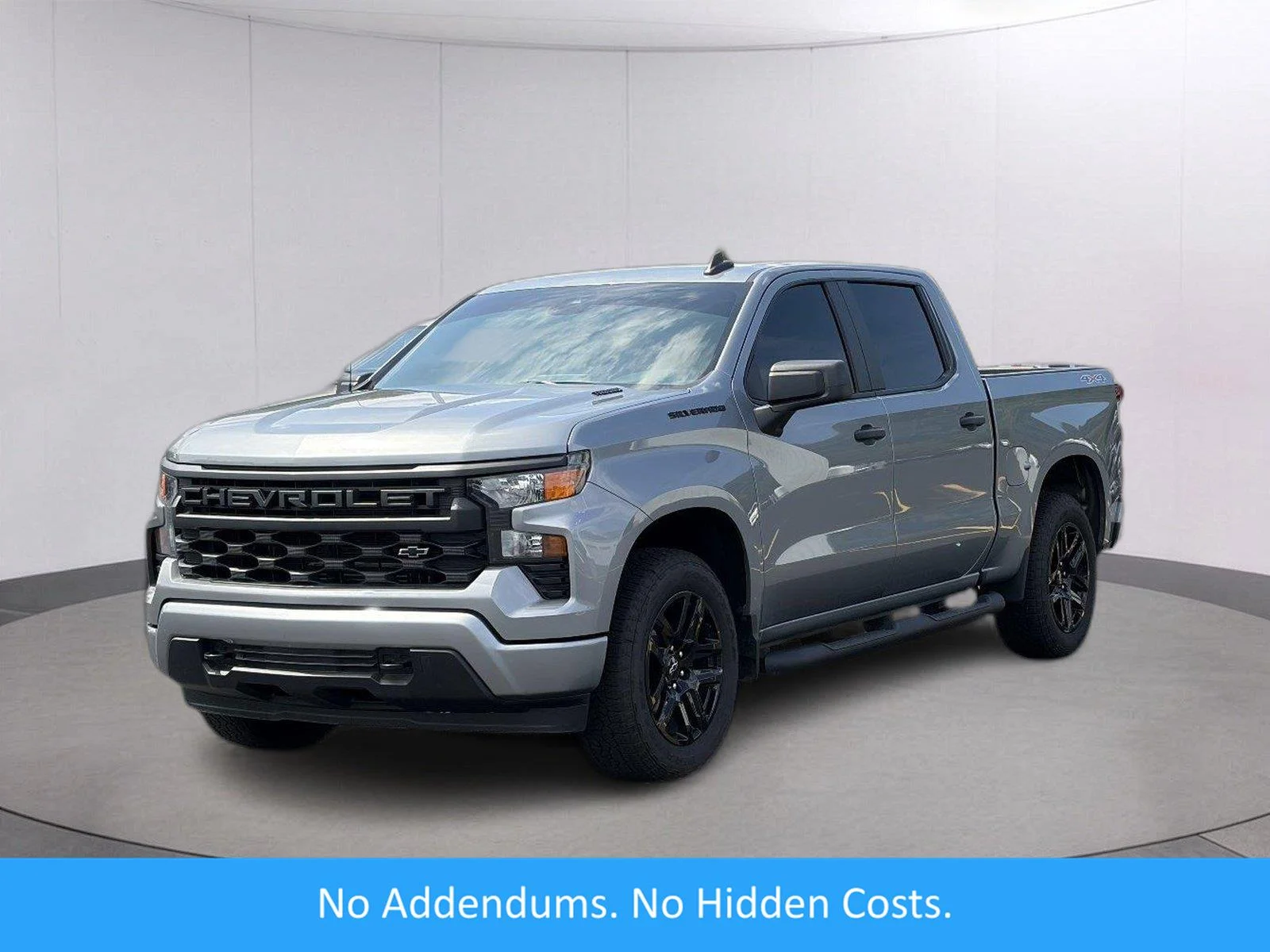 Used 2026 Sterling Gray Metallic Chevrolet Custom image 1