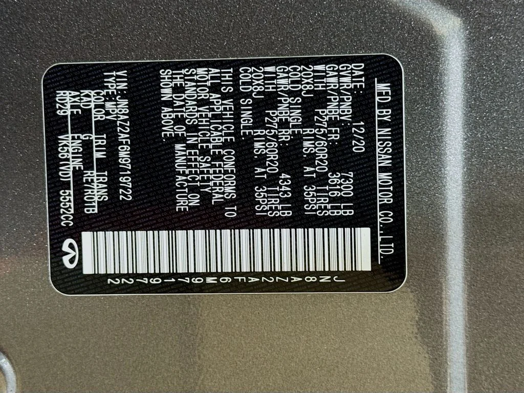2021 INFINITI QX80 - Photo 45