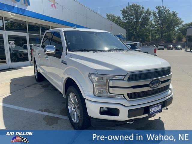 Used 2018 White Platinum Metallic Tri-Coat Ford Platinum image 7