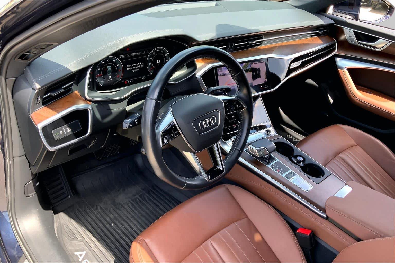 Used 2021 Firmament Blue Metallic Audi Premium Plus image 16