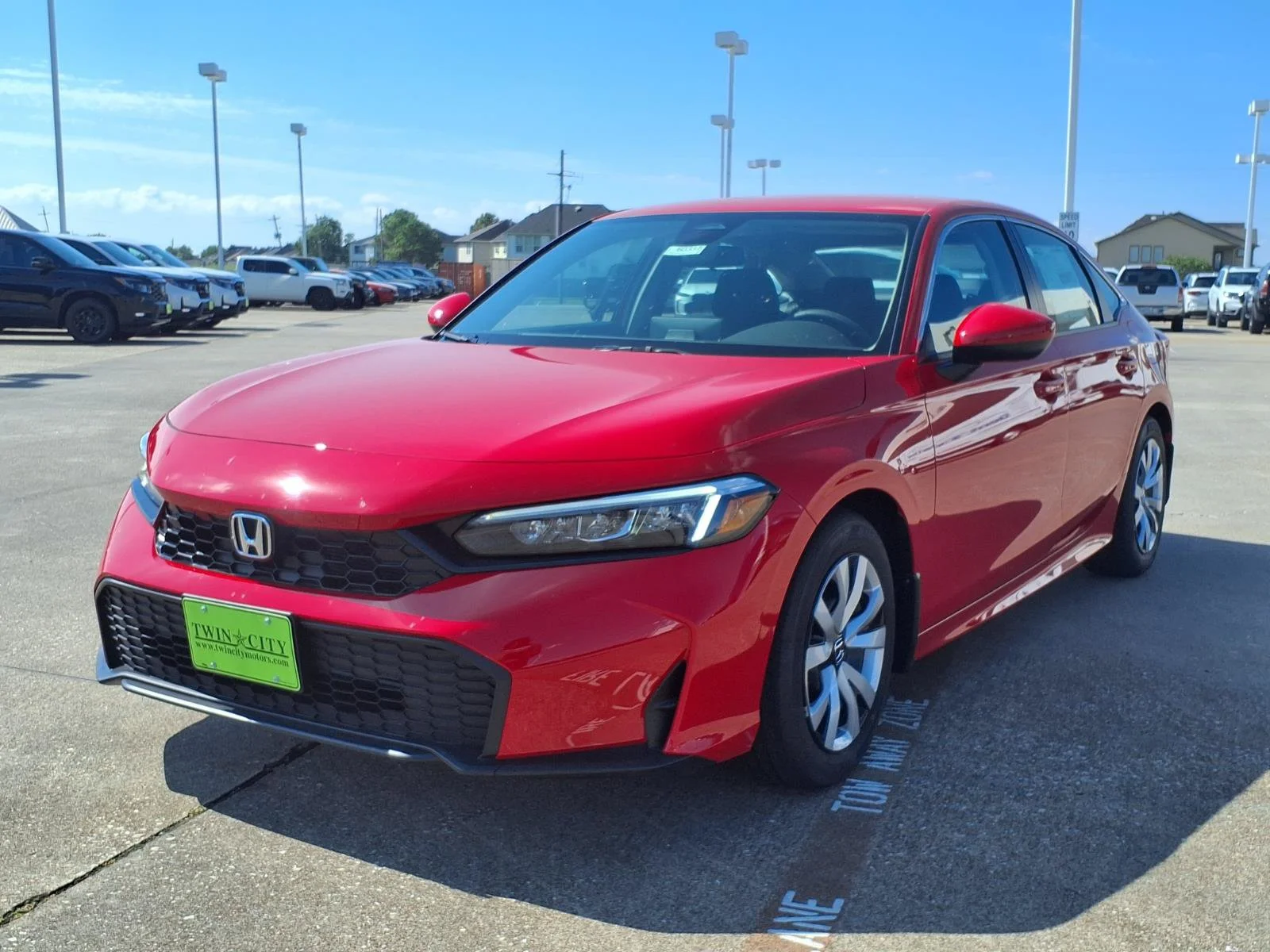 New 2026 Red Honda LX image 3