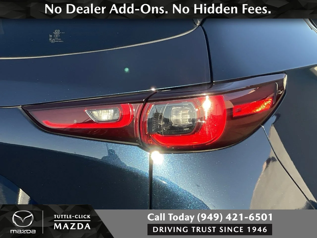 Used 2025 Deep Crystal Blue Mica Mazda 2.5 Turbo Premium Package image 18