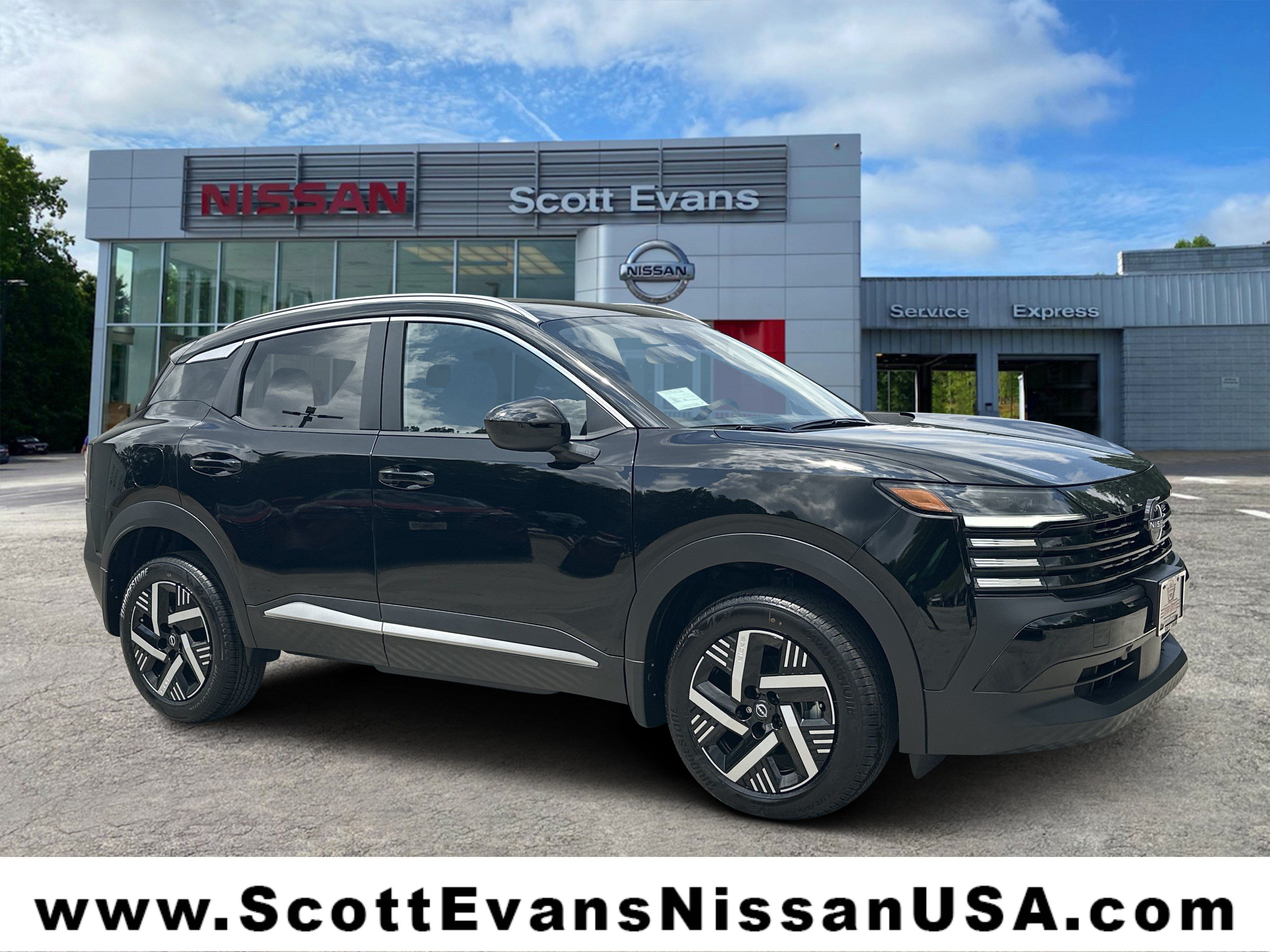New 2026 Super Black Nissan SV image 1