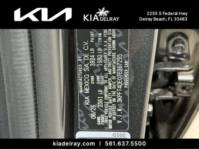 New 2026 Interstellar Gray Kia LXS image 30