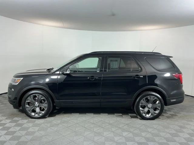 Used 2018 Shadow Black Ford Sport image 8