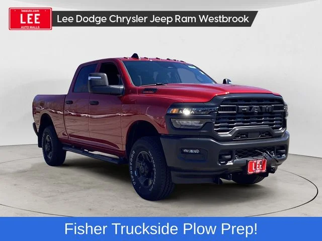New 2026 Molten Red Ram TRADESMAN CREW CAB 4X4 6