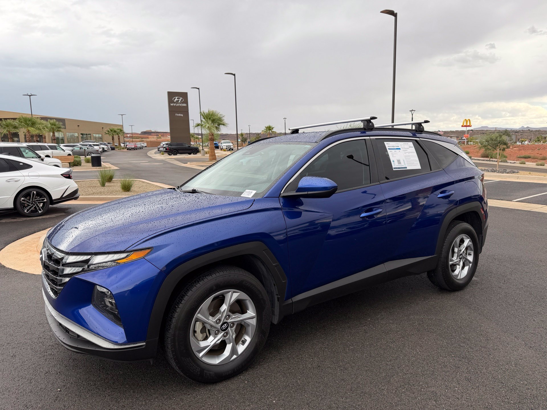 Certified Used 2024 Blue Hyundai SEL image 12