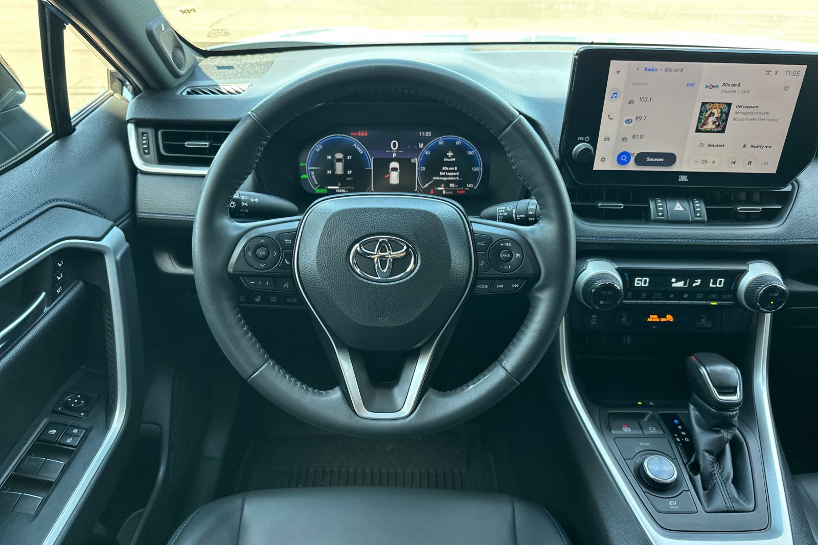 Used 2024 Midnight Black Metallic Toyota Hybrid XSE image 14