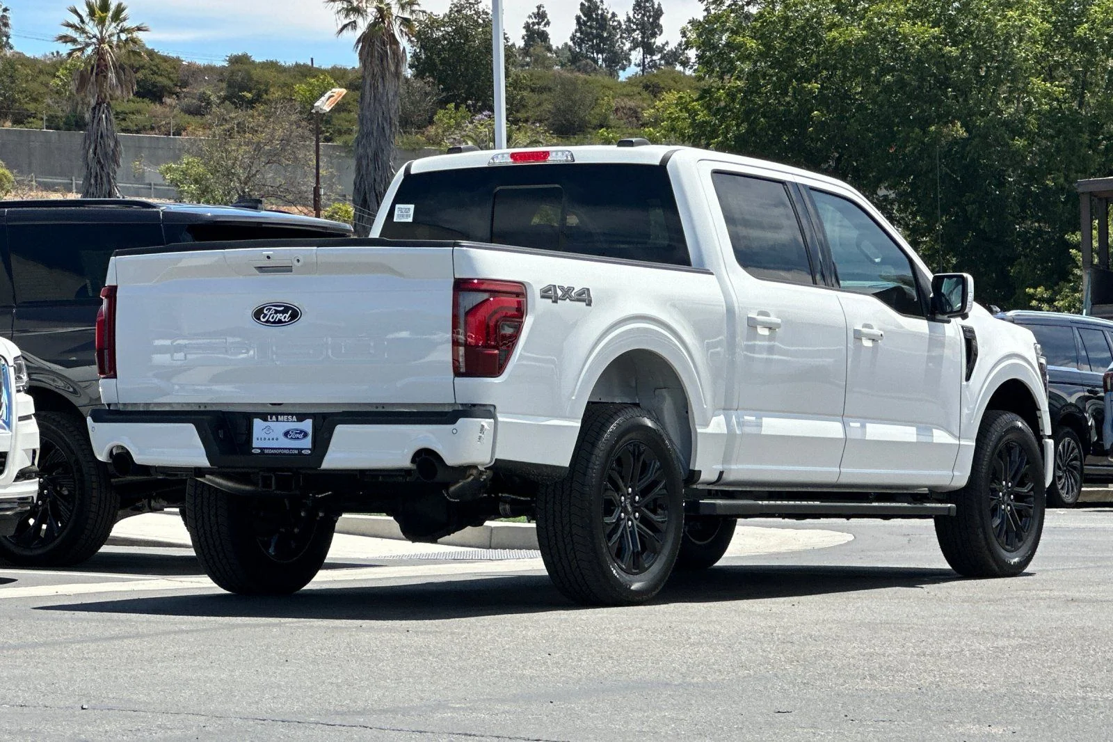 New 2026 Star White Metallic Tri-Coat Ford Lariat® image 3
