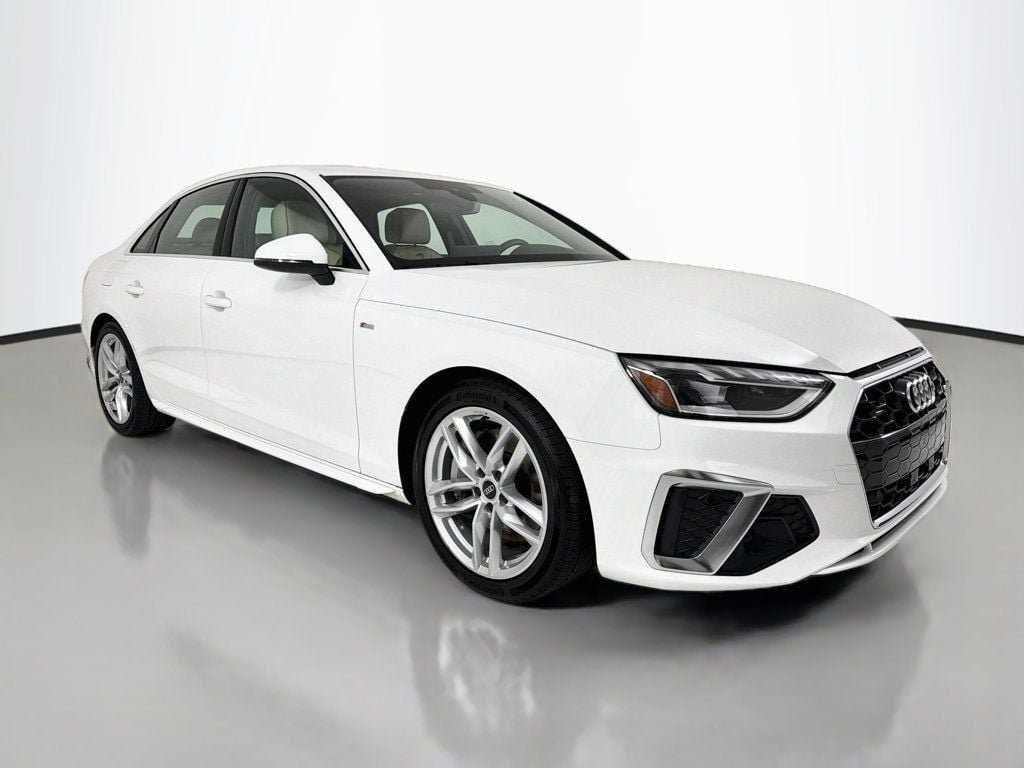 Used 2023 Ibis White Audi S line Premium 45 TFSI quattro image 1