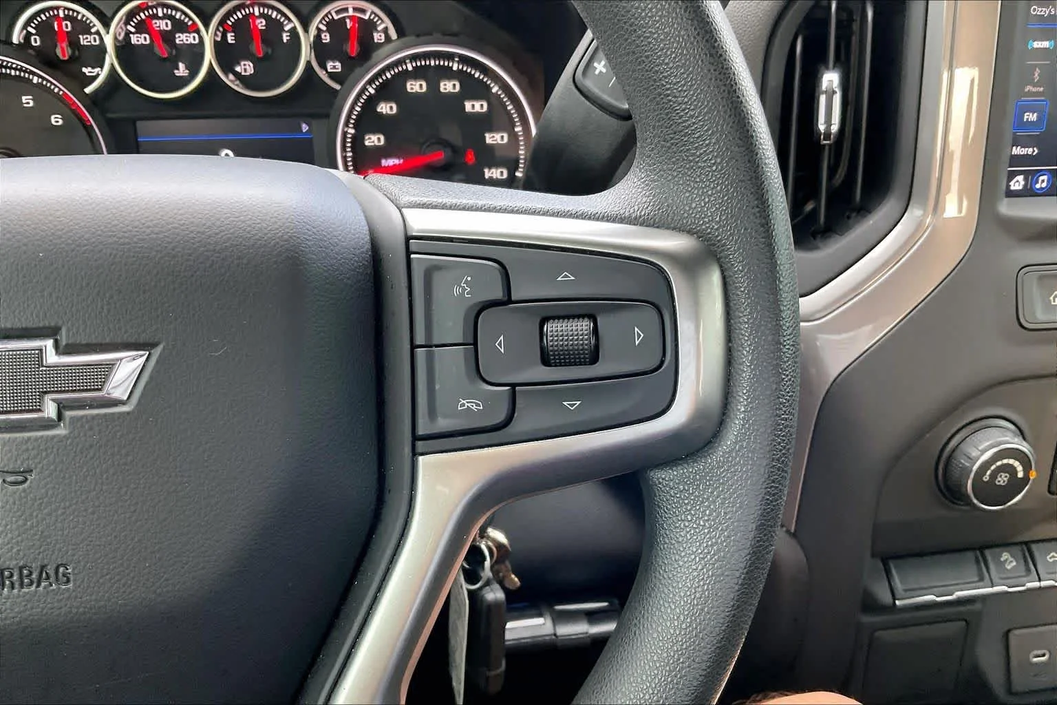 Used 2021 Northsky Blue Metallic Chevrolet Custom Trail Boss image 22