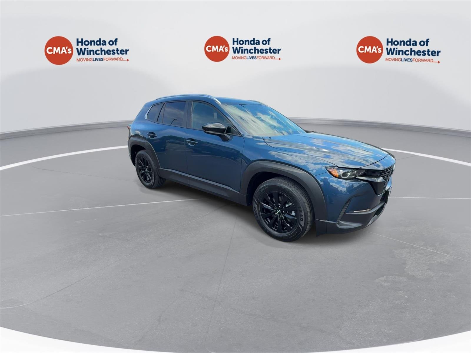 Used 2025 Ingot Blue Metallic Mazda 2.5 S Preferred Package image 2