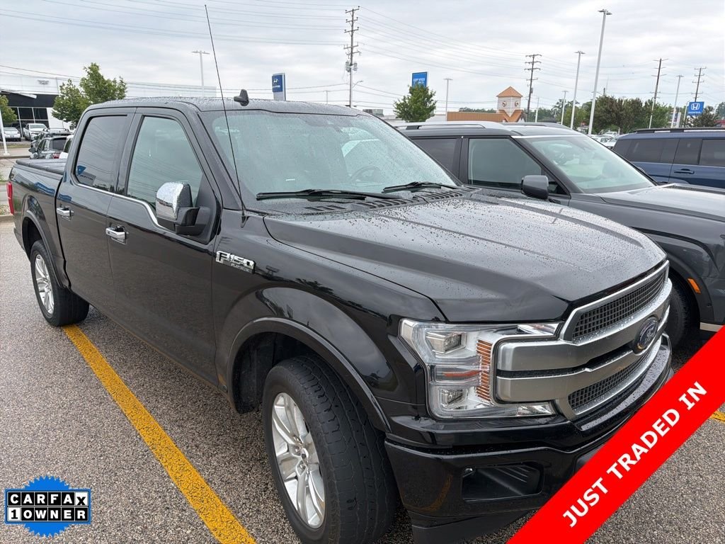 Used 2019 Black Ford Platinum image 2
