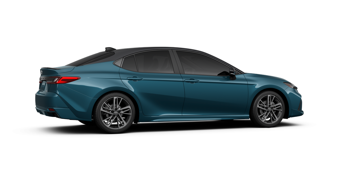 New 2026 Ocean Gem with Midnight Black Metallic roof Toyota XSE image 48