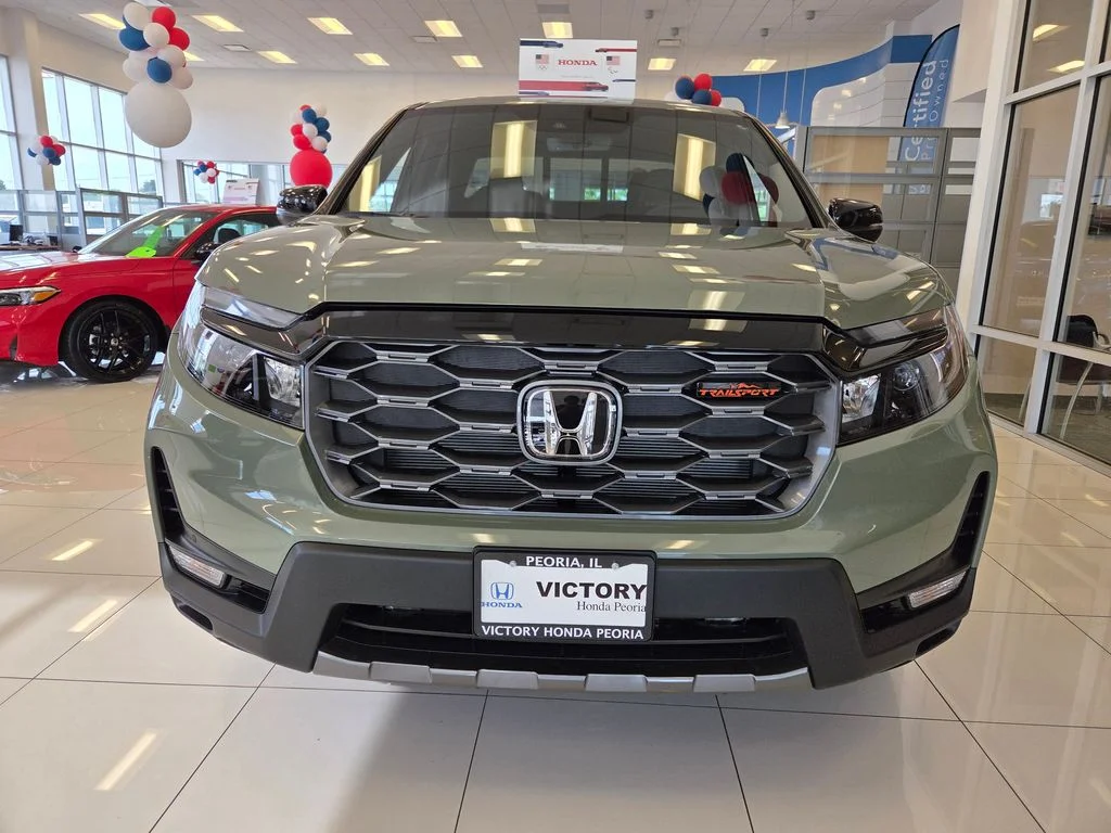 New 2026 Ash Green Metallic Honda TrailSport image 2