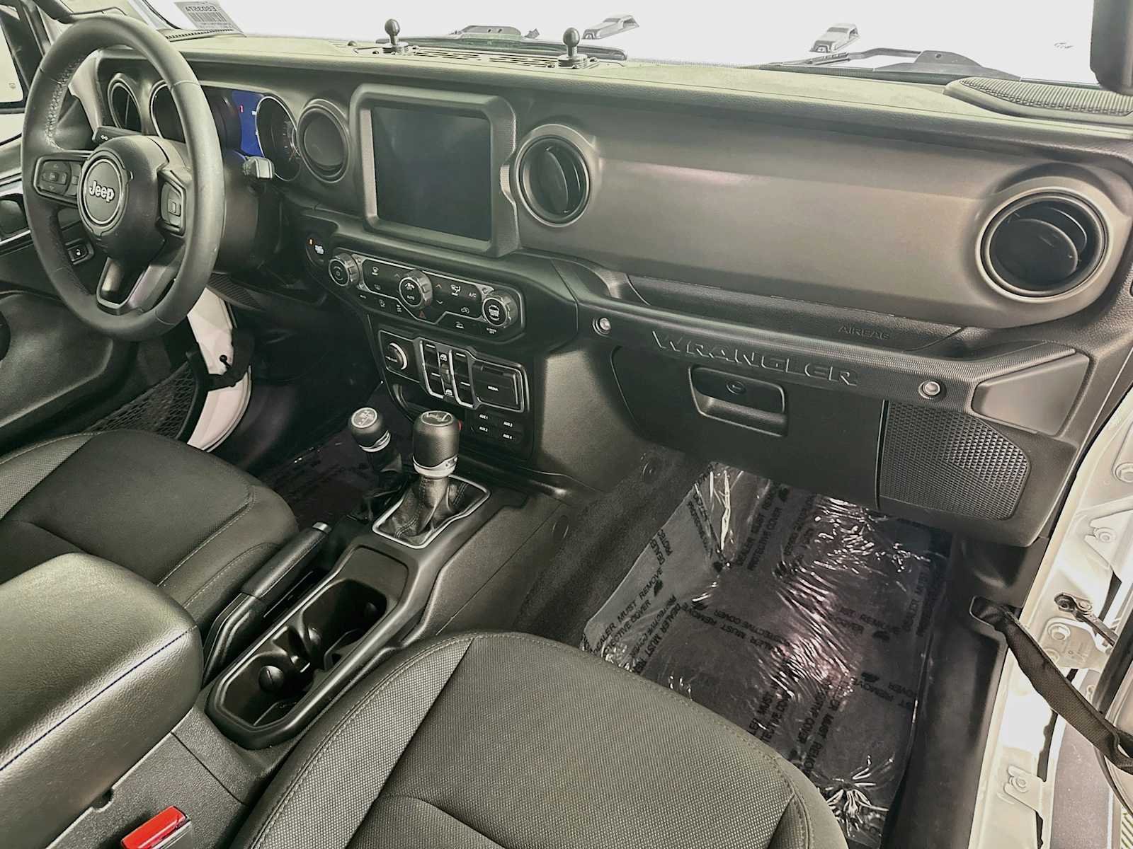 Used 2023 Bright White Clearcoat Jeep Willys image 27