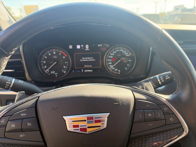 Used 2021 Crystal White Tri-Coat Cadillac Sport image 16