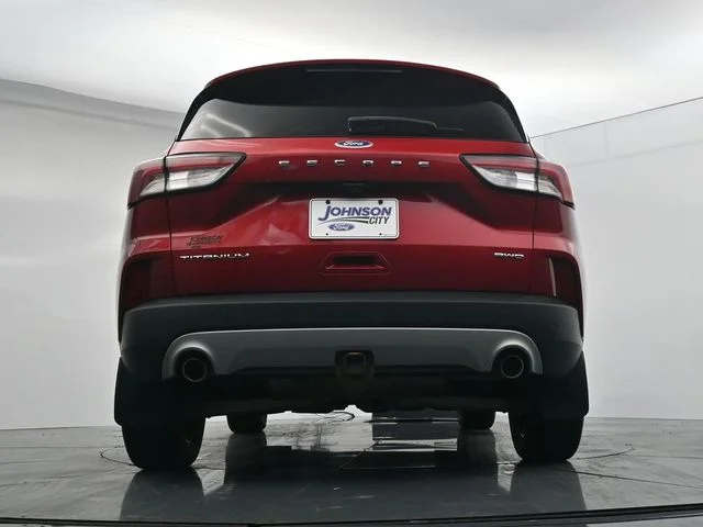 Used 2022 Red Ford Titanium image 32