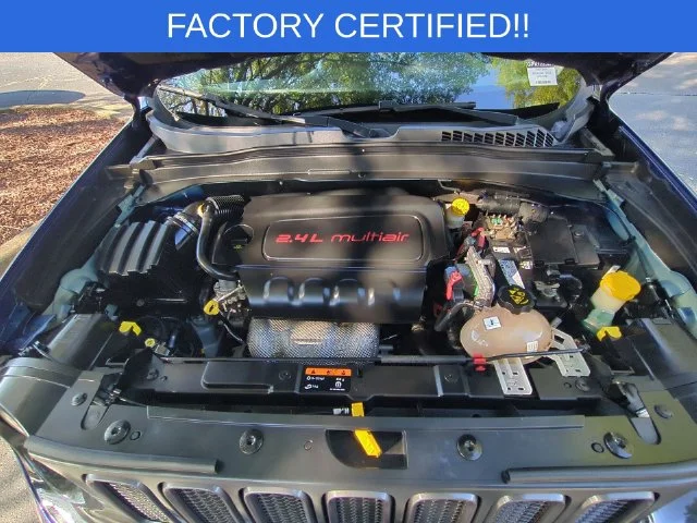 Used 2017 Blue Jeep Trailhawk image 35