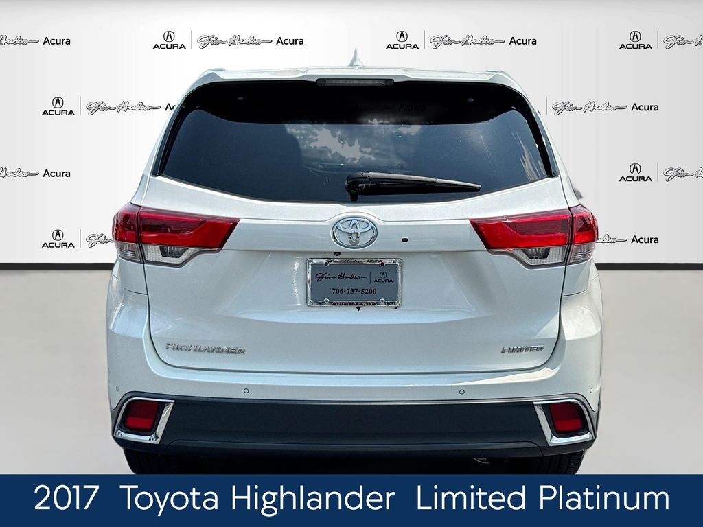 Used 2017 White Toyota Limited Platinum image 6