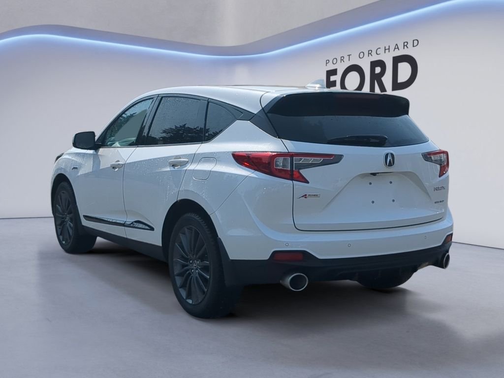 Used 2022 Platinum White Pearl Acura A-Spec Advance Package image 4