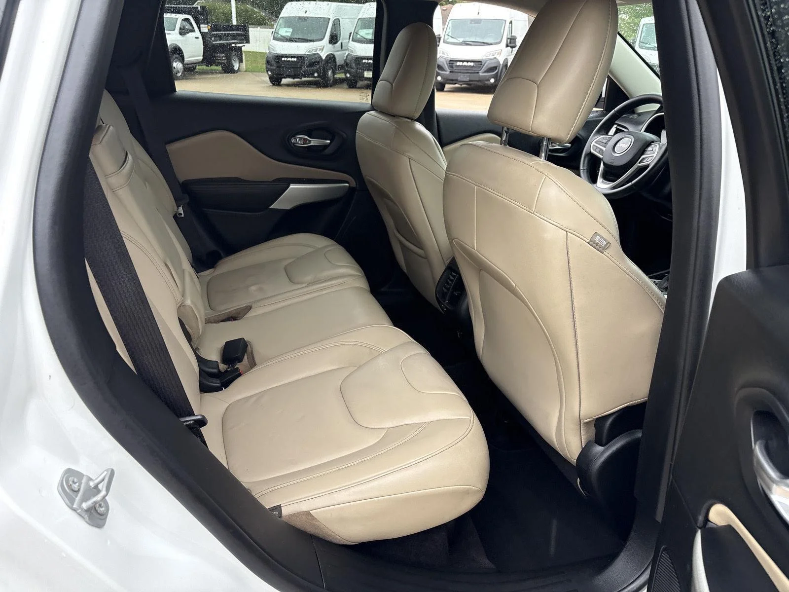 Used 2017 Bright White Clearcoat Jeep Limited image 12