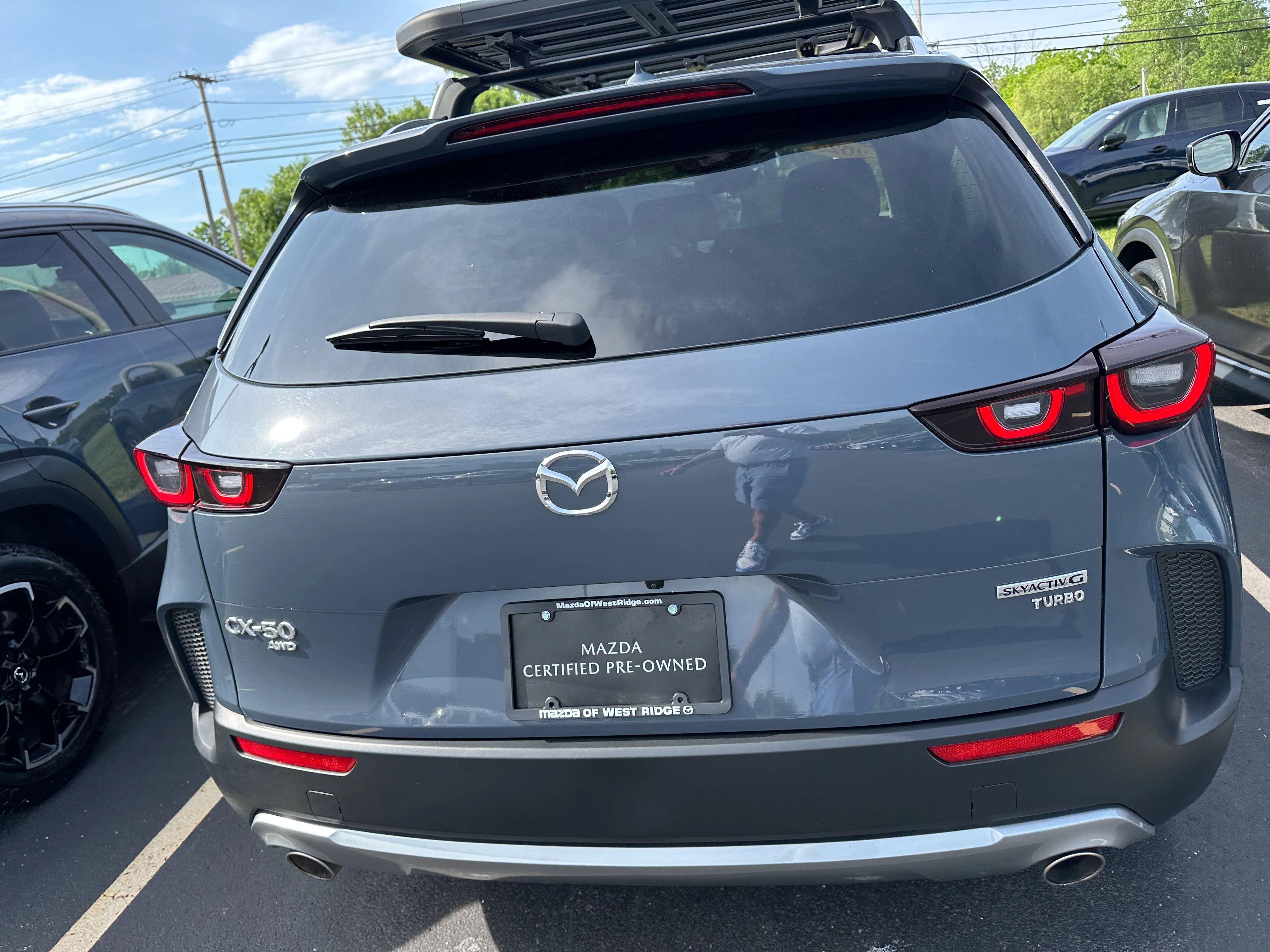 Used 2025 Polymetal Gray Metallic Mazda 2.5 Turbo Meridian Edition image 6