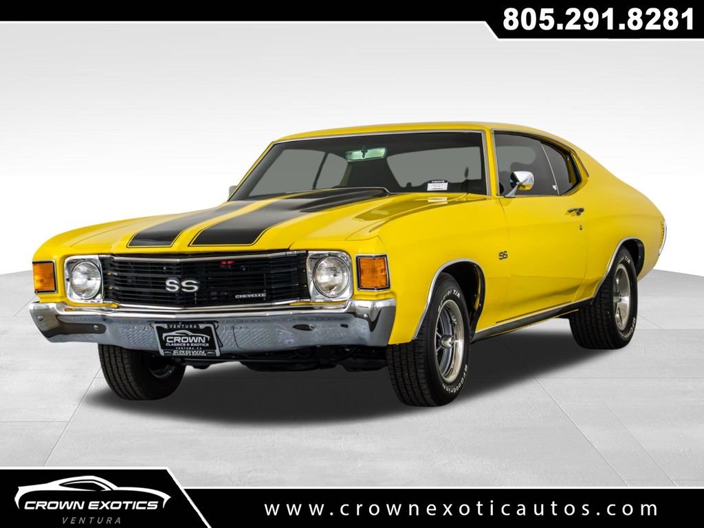 Pre-Owned 1972 CHEVROLET Chevell SS Coupe in Ventura #T260038