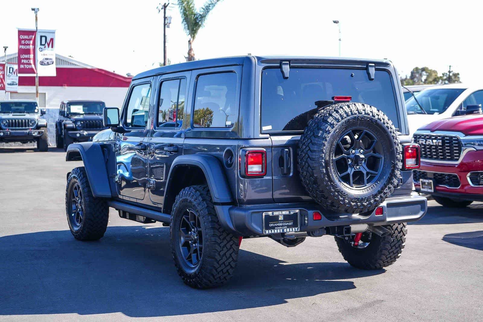 New 2026 Granite Crystal Metallic Clear-Coat Exterior Paint Jeep Willys image 7