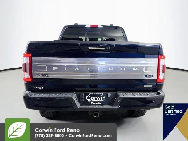 Used 2023 Blue Metallic Ford Platinum image 9
