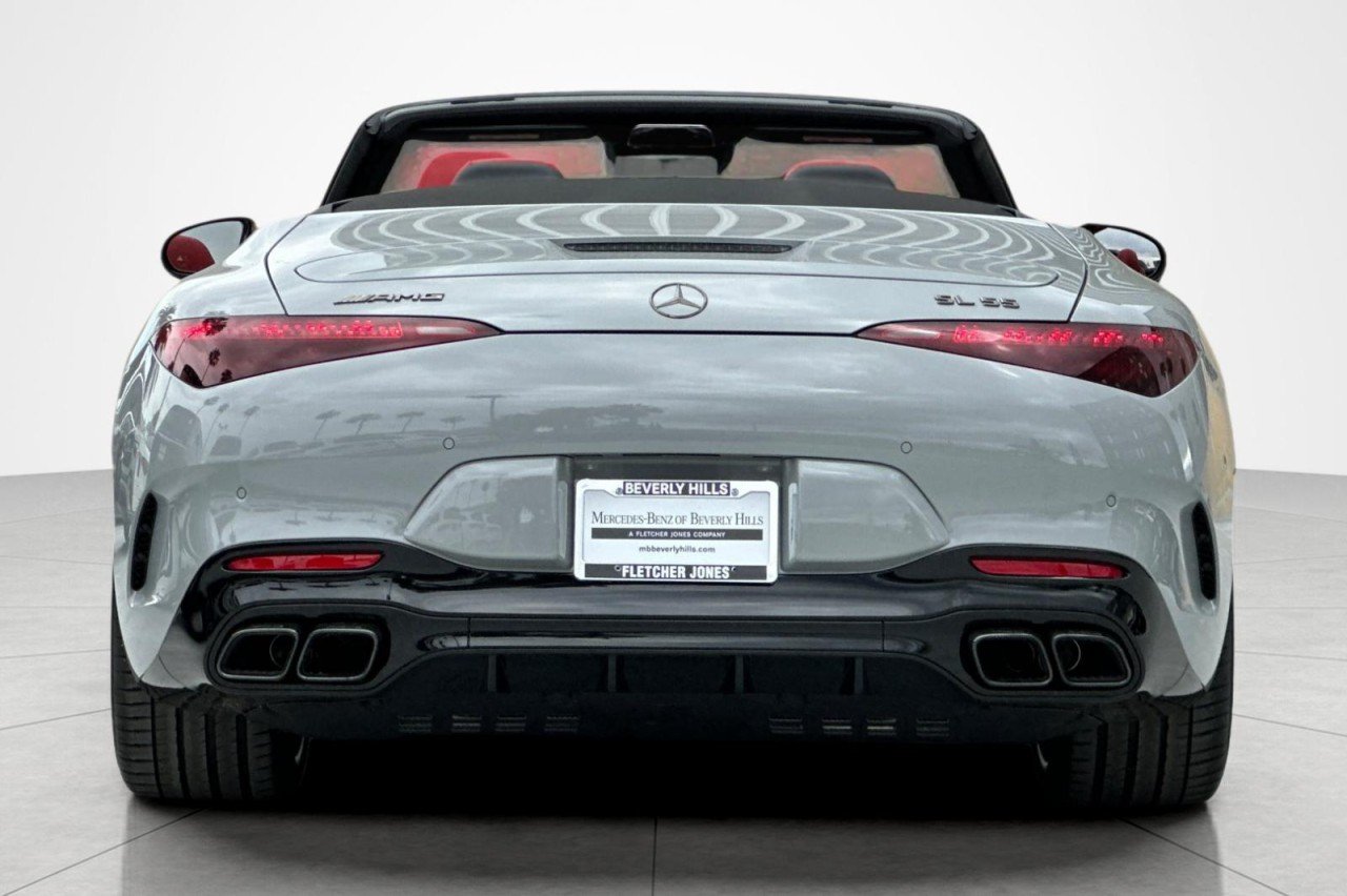 New 2026 MANUFAKTUR Alpine Grey Mercedes-Benz AMG® SL 55 Roadster image 4