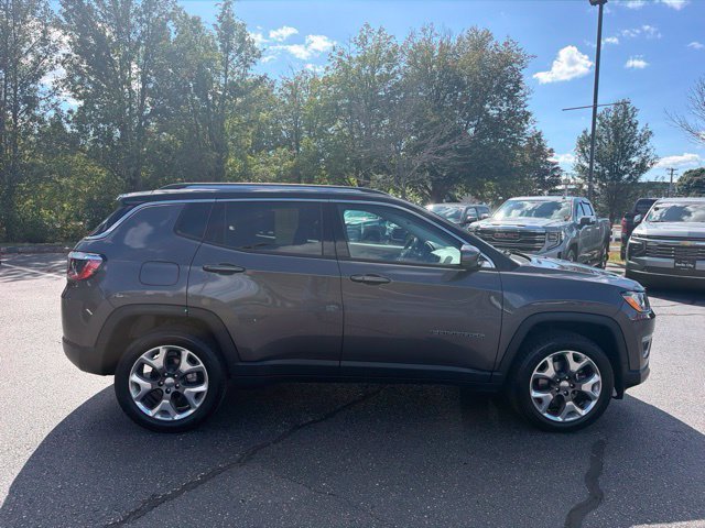 Used 2021 Granite Crystal Metallic Clearcoat Jeep Limited image 5