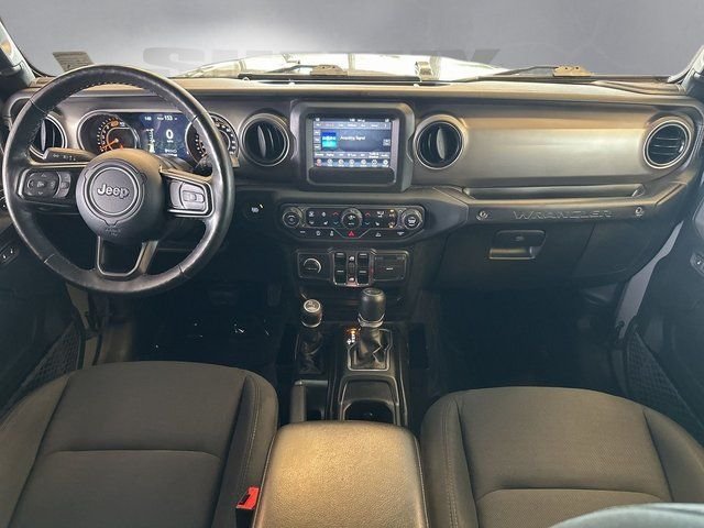Used 2021 Gray Jeep Unlimited Willys image 3