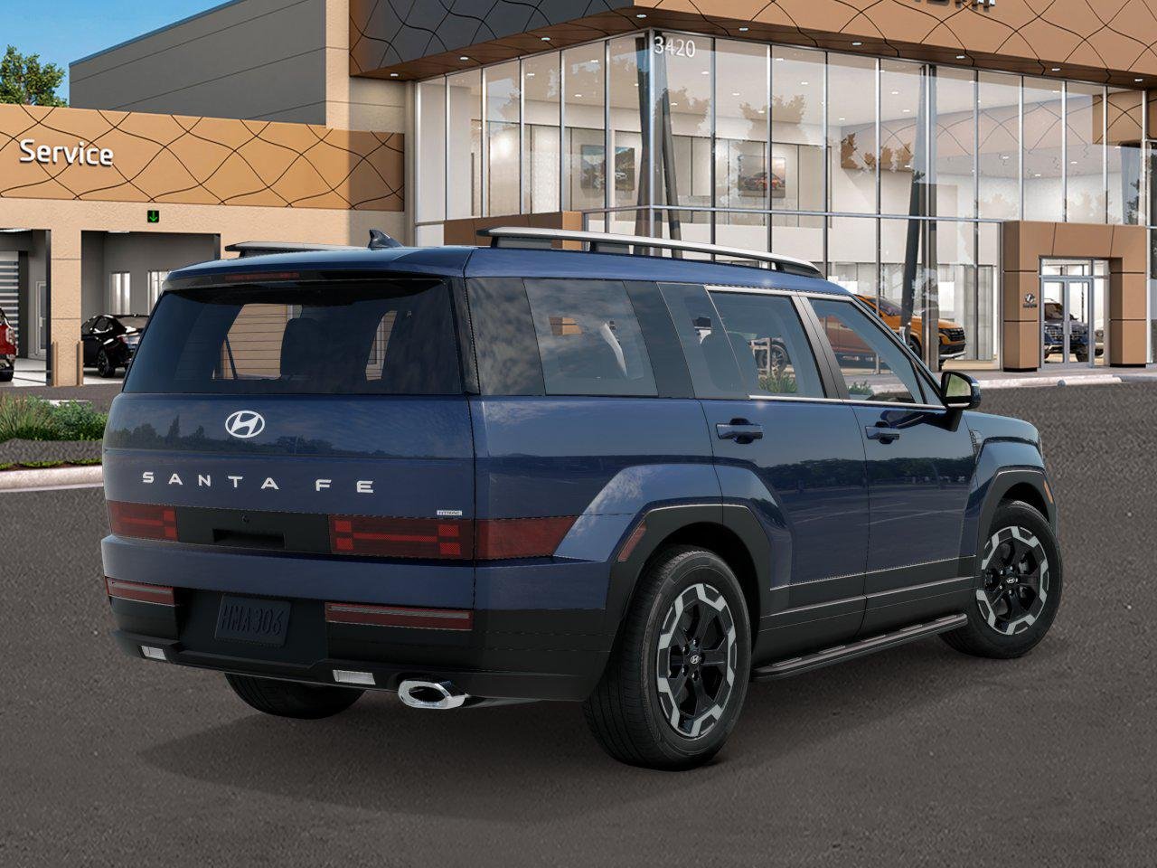 New 2027 Blue Hyundai SEL AWD image 4