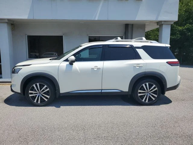 Certified Used 2024 White Nissan Platinum image 12
