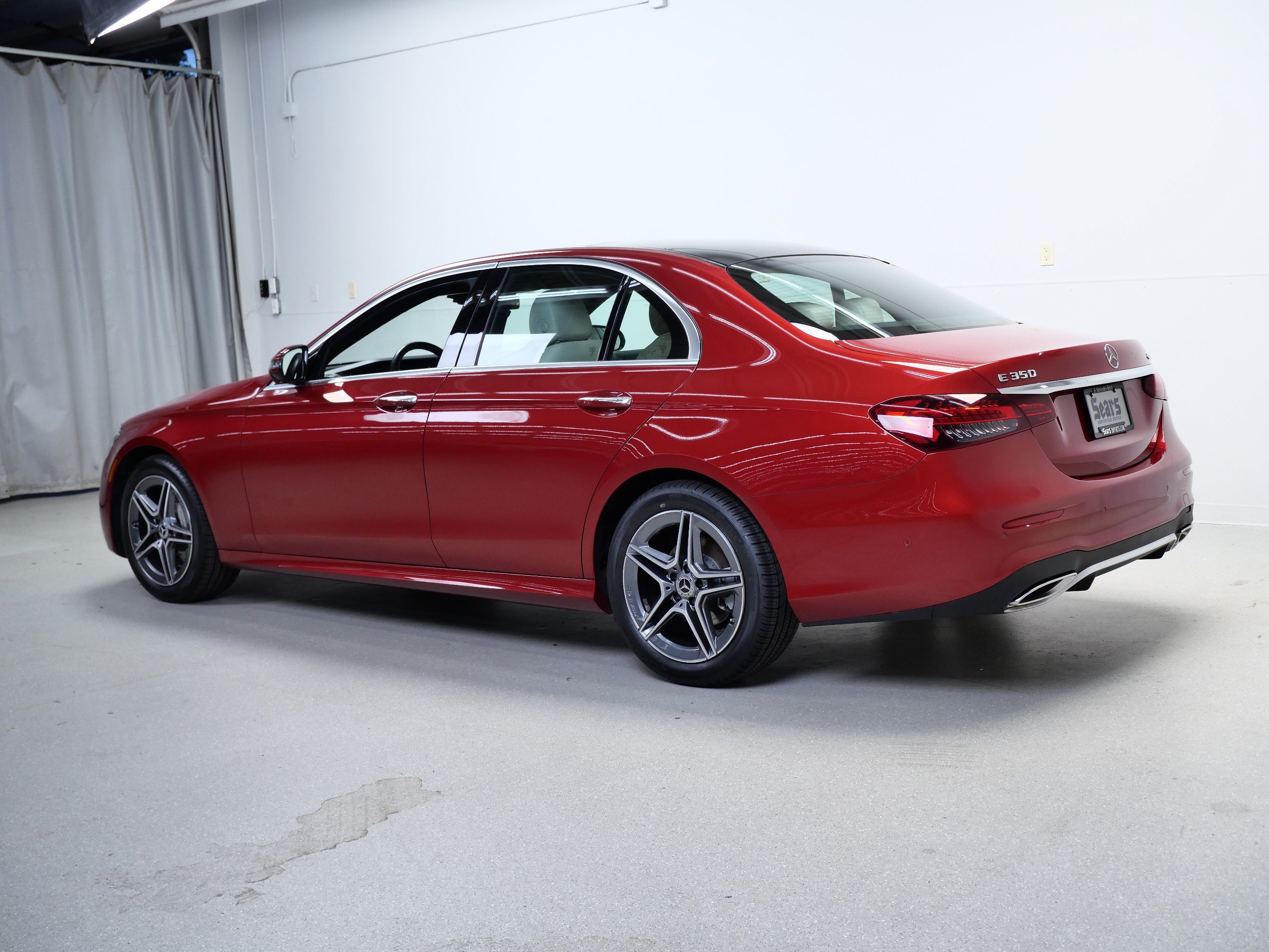 Used 2021 designo Cardinal Red Metallic Mercedes-Benz E 350 image 11