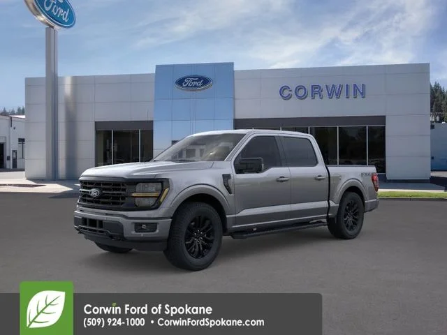 New 2026 Carbonized Gray Metallic Ford XLT image 3