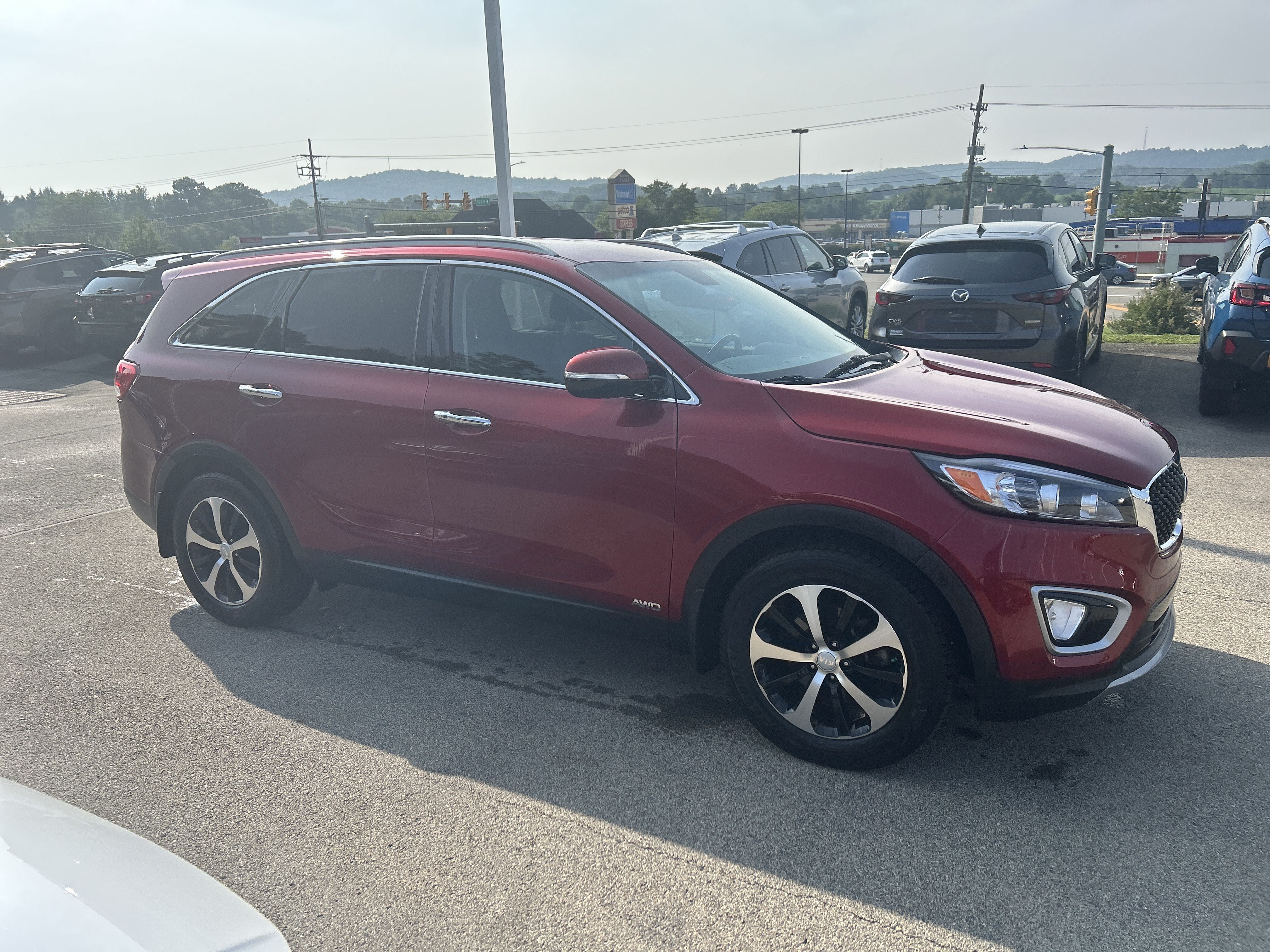 Used 2018 Kia Sorento EX with VIN 5XYPHDA10JG360502 for sale in Indiana, PA