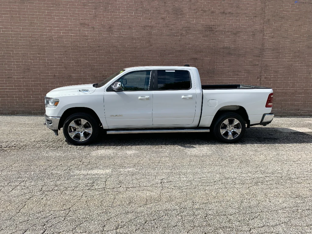Used 2023 Bright White Clearcoat Ram Laramie image 2