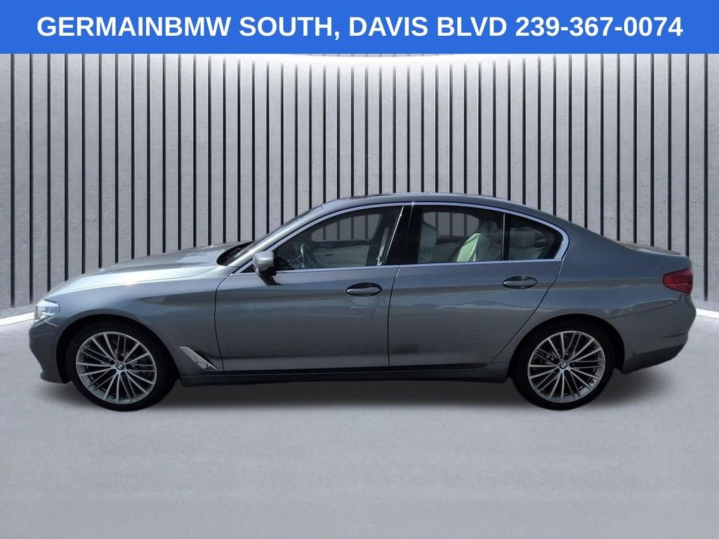 Used 2020 Bluestone Metallic BMW 530i image 8