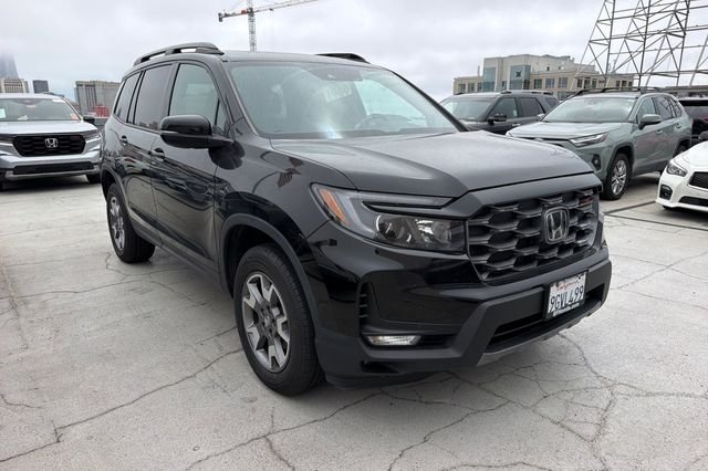 Certified Used 2023 Crystal Black Pearl Honda TrailSport image 2