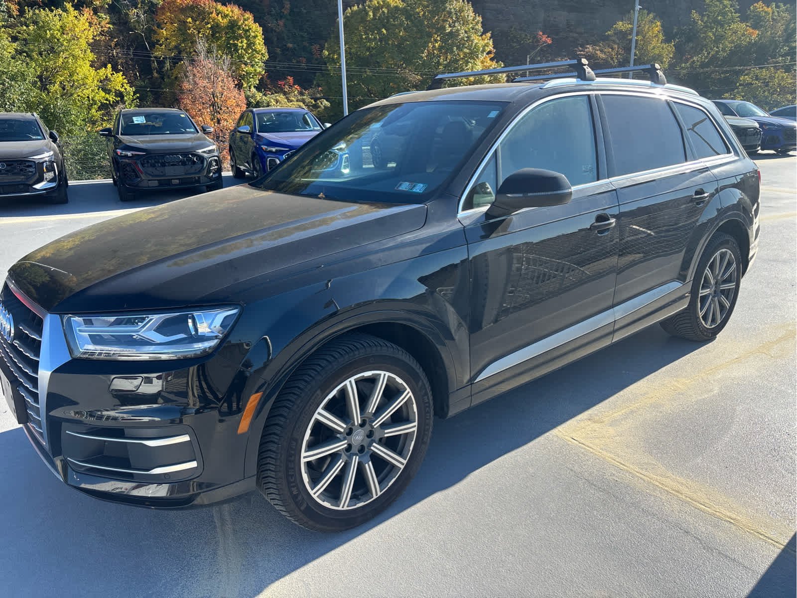 Used 2019 Night Black Audi Premium image 10