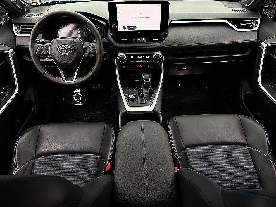 Used 2023 Cavalry Blue/Midnight Black Metallic Toyota Hybrid XSE image 7