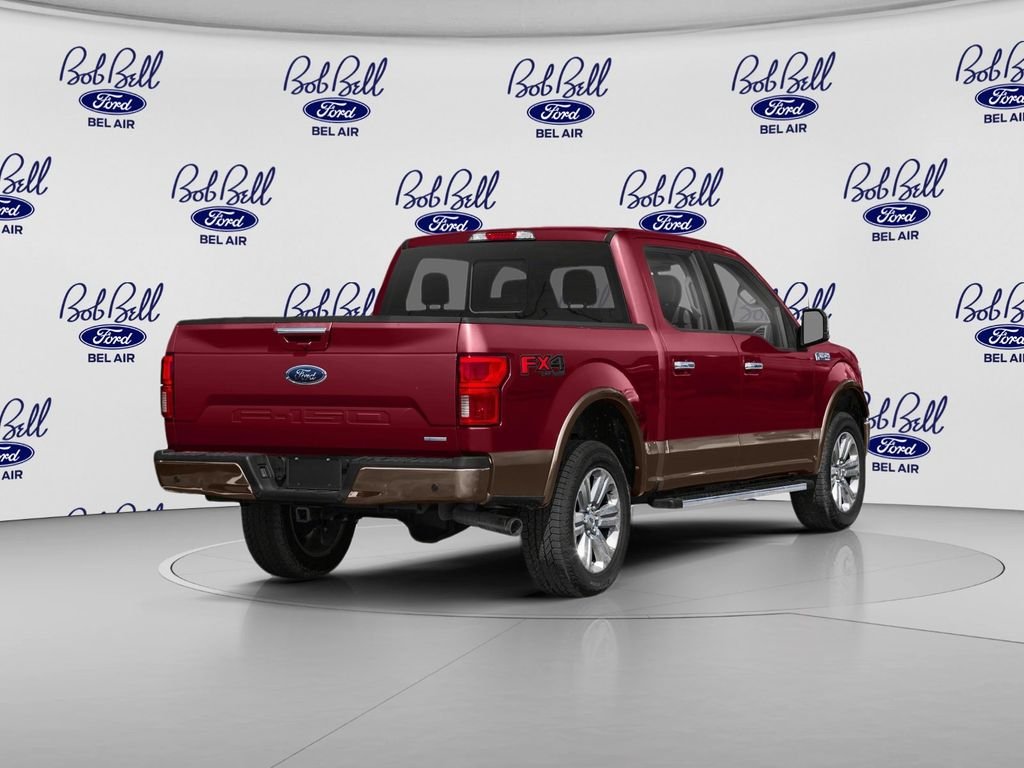 Used 2018 Ruby Red Metallic Ford Lariat image 3