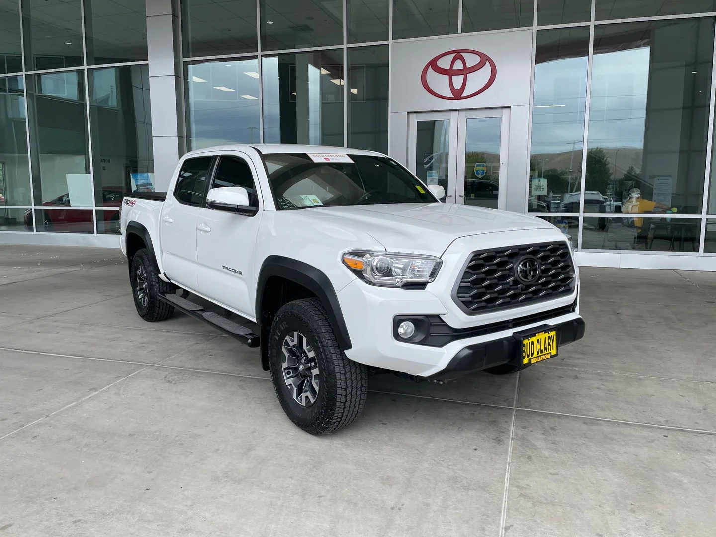 Certified Used 2022 White Toyota TRD Off-Road image 1