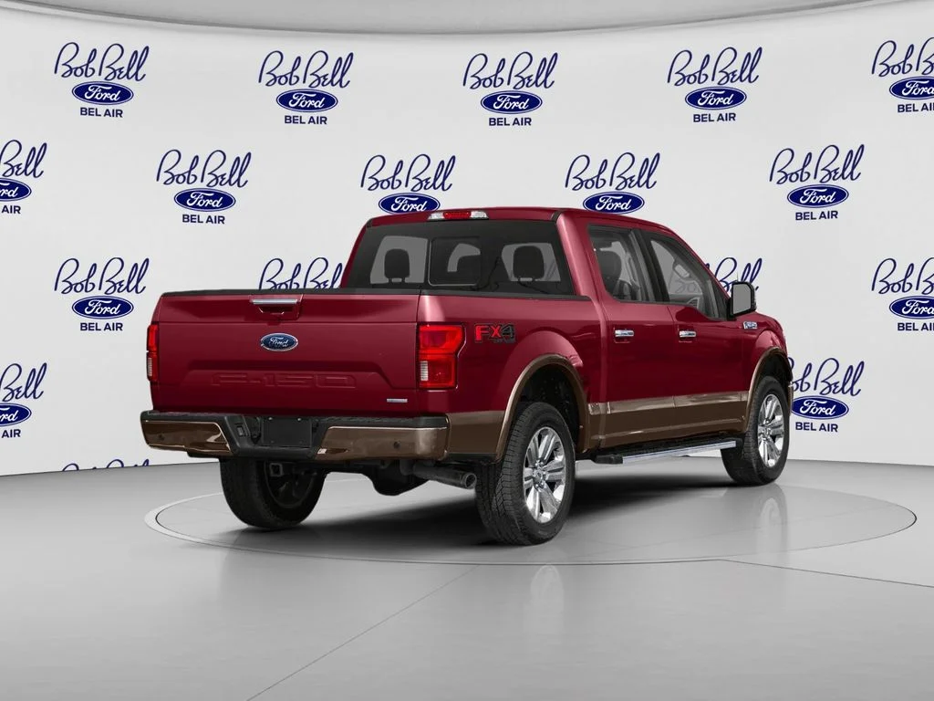 Used 2018 Red Ford Lariat image 3