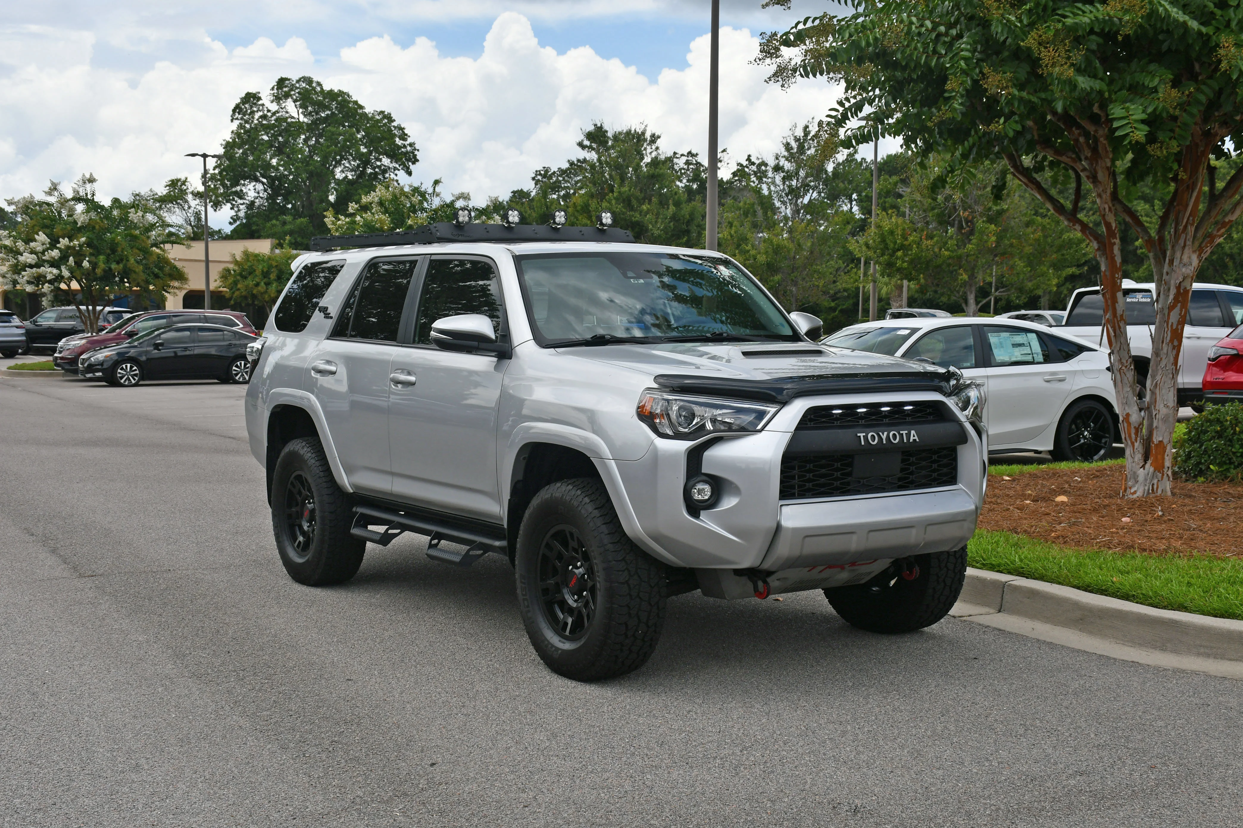 Used 2021 Silver Toyota TRD Off-Road Premium image 5