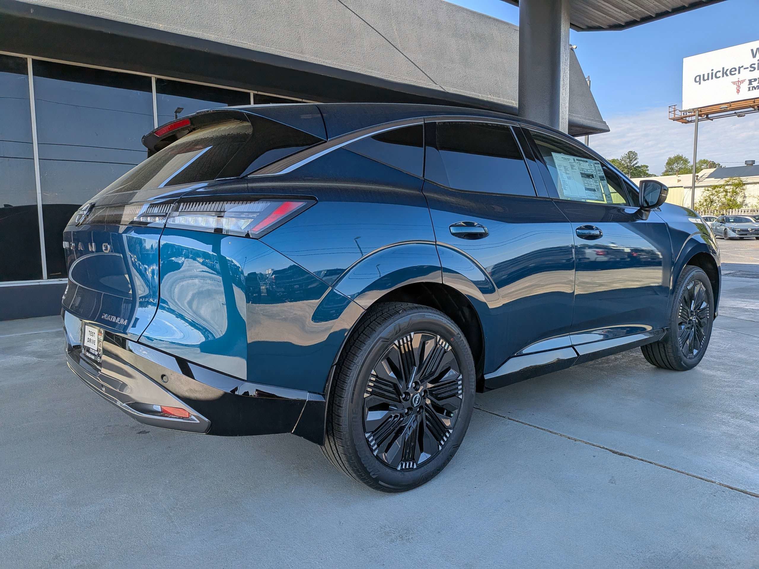 New 2026 Aurora Blue Pearl Metallic Nissan Platinum image 3