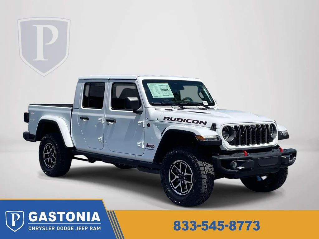 New 2026 Bright White Clear-Coat Exterior Paint Jeep Rubicon X image 1